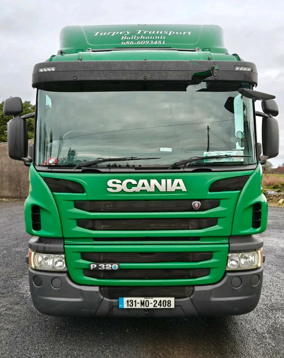 2013 Scania P320 Curtainside - Image 1
