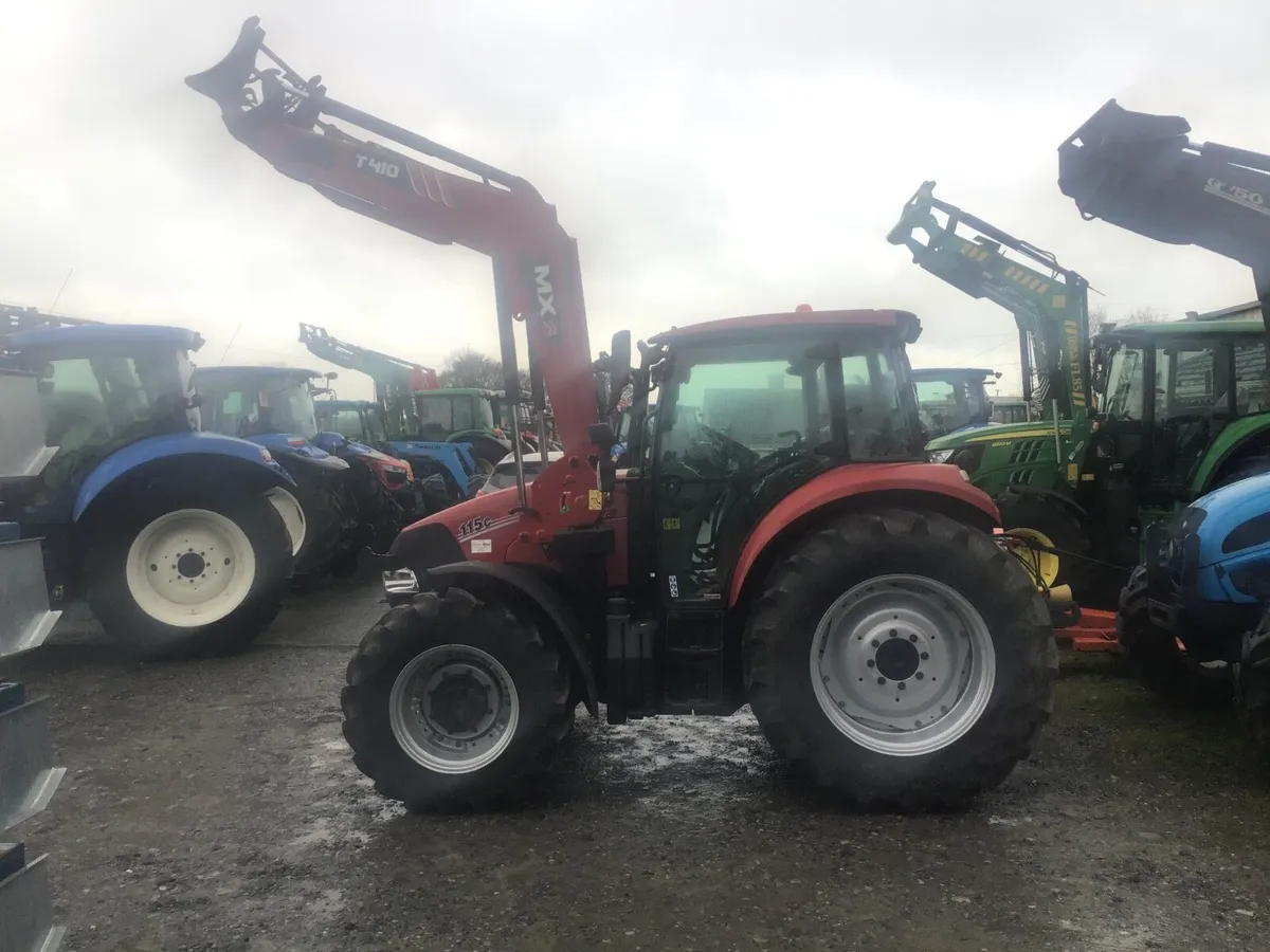Case Farmall 115c with MX T410 Loader - Image 1