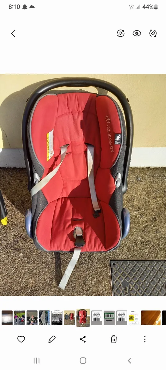 Maxi cosi baby car seat - Image 2