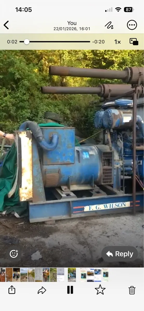 570 kw generator  with V12 rolls-Royce engine - Image 1