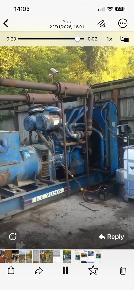 570 kw generator  with V12 rolls-Royce engine - Image 3