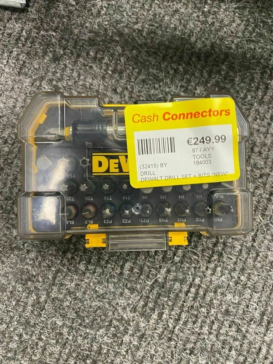 Dewalt DCD796T1T Drill Set New/Unused - Image 1