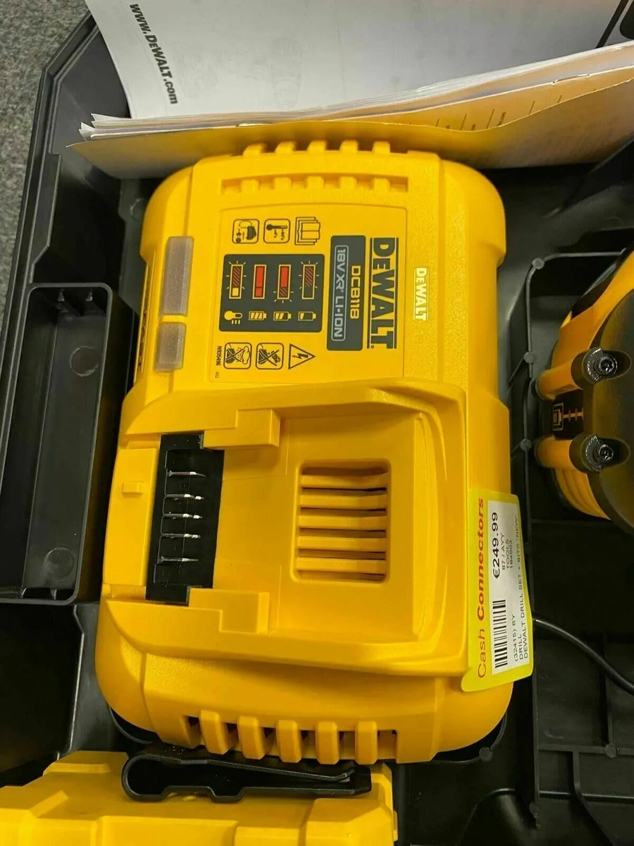 Dewalt DCD796T1T Drill Set New/Unused - Image 2
