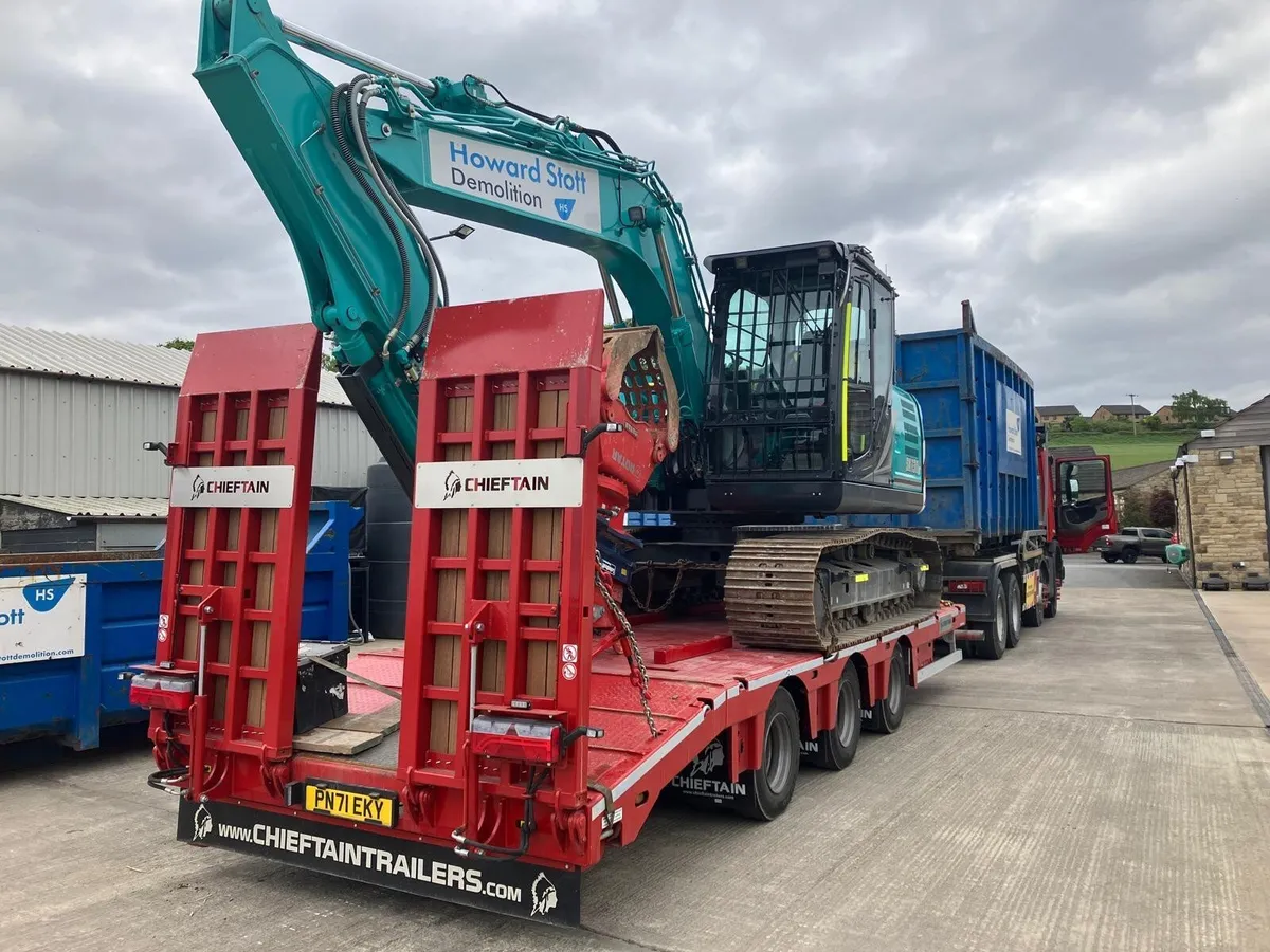 3 axle drawbar low loader - Image 1