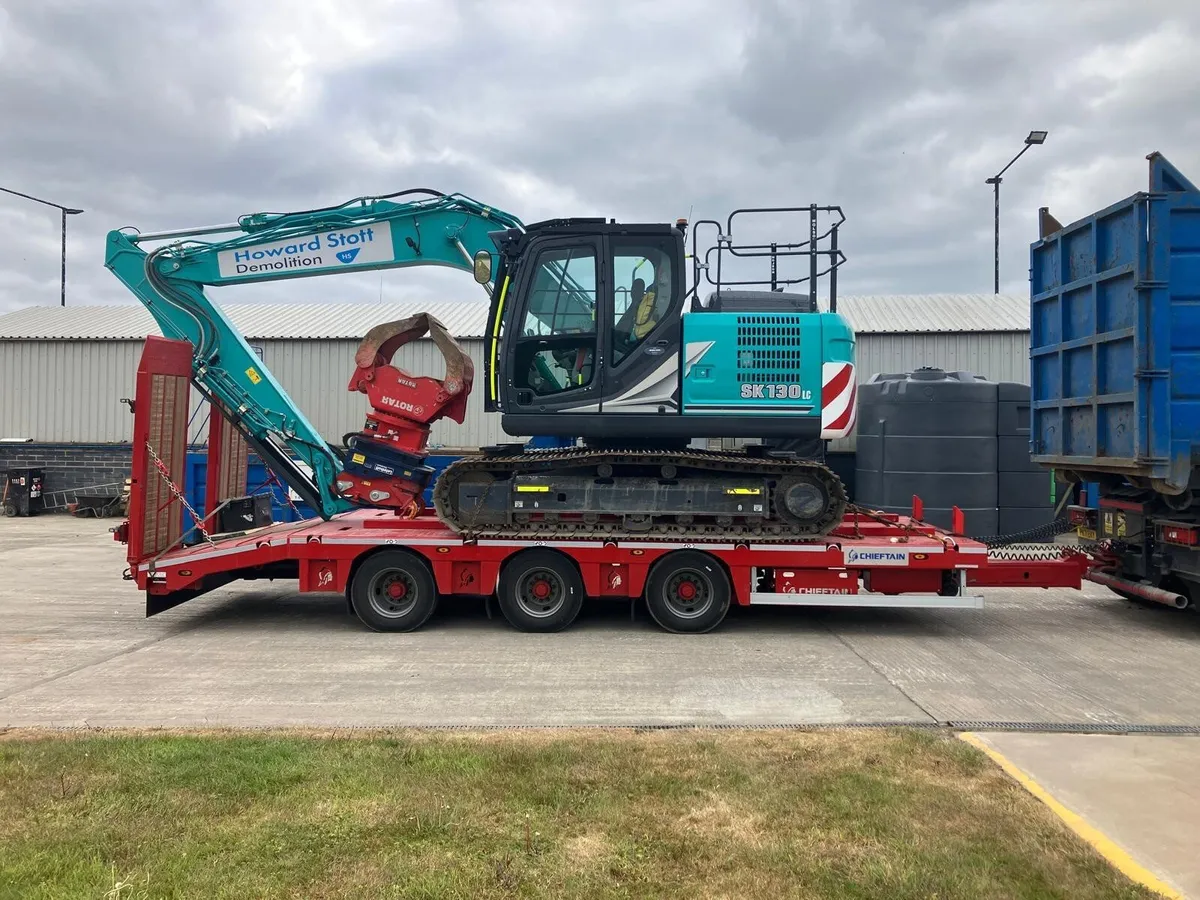 3 axle drawbar low loader - Image 3