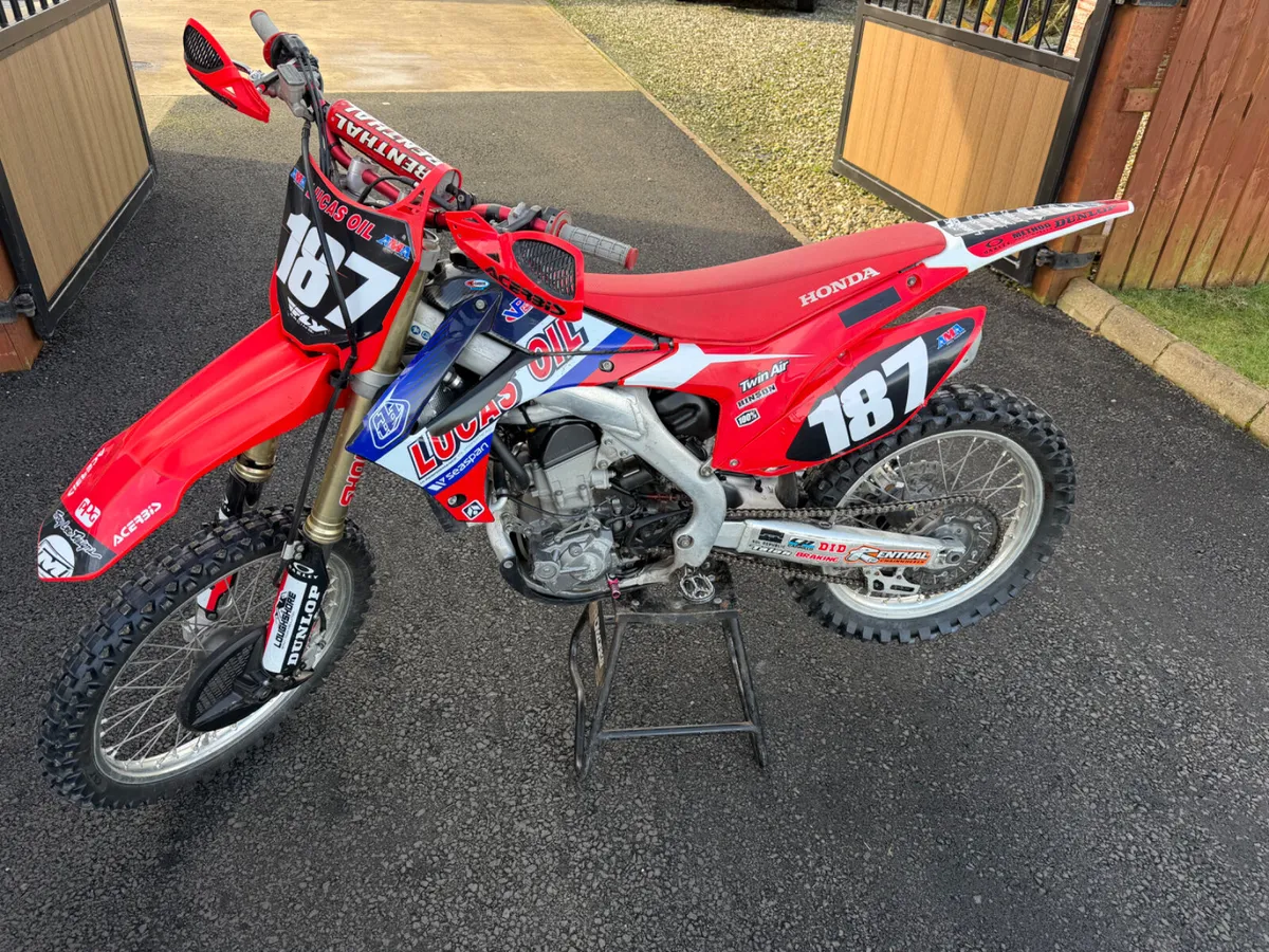 Honda CRF 250 mx bike - Image 2