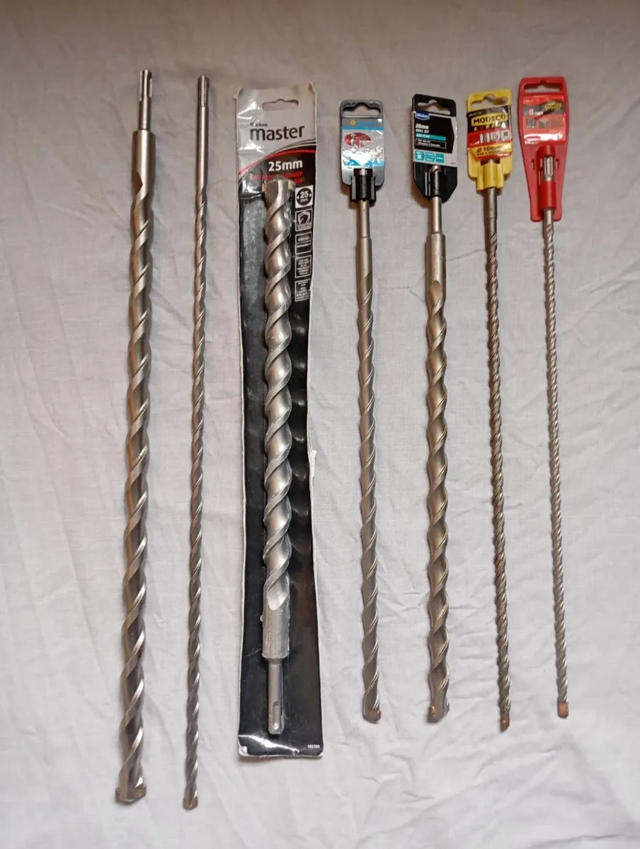 Bundle of 12 SDS Masonry Drill Bits - Image 2