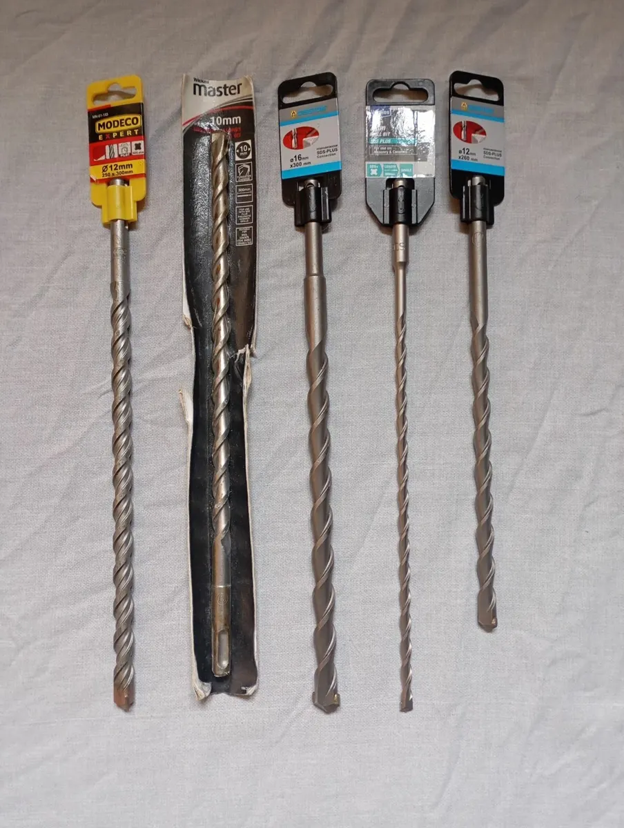 Bundle of 12 SDS Masonry Drill Bits - Image 4