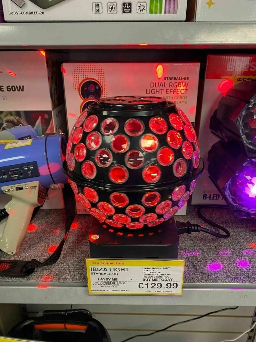 Ibiza Starball Rotating RGB Lightball BRAND NEW - Image 3