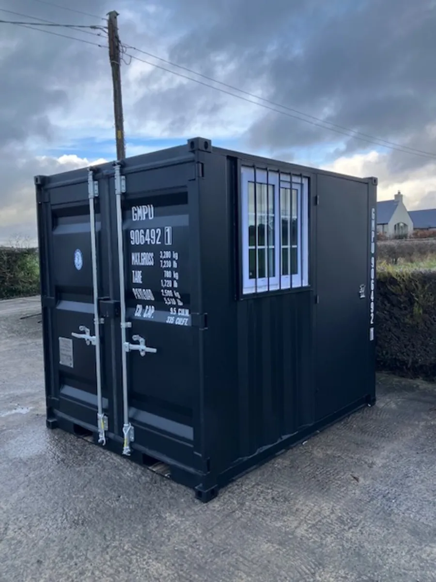 New 8ft Site Office Container **Online Auction** - Image 1