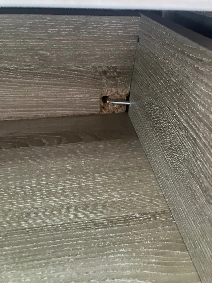 Baby changing unit with chest of drawers - Image 3