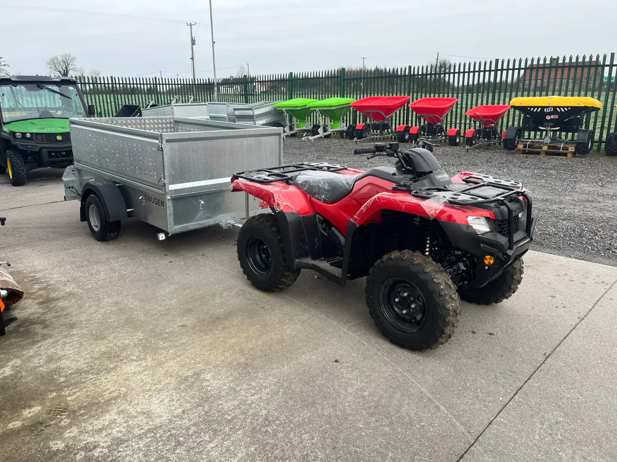 FINANCE DEAL - New Honda 420 + Trailer €62 P/WEEK - Image 4