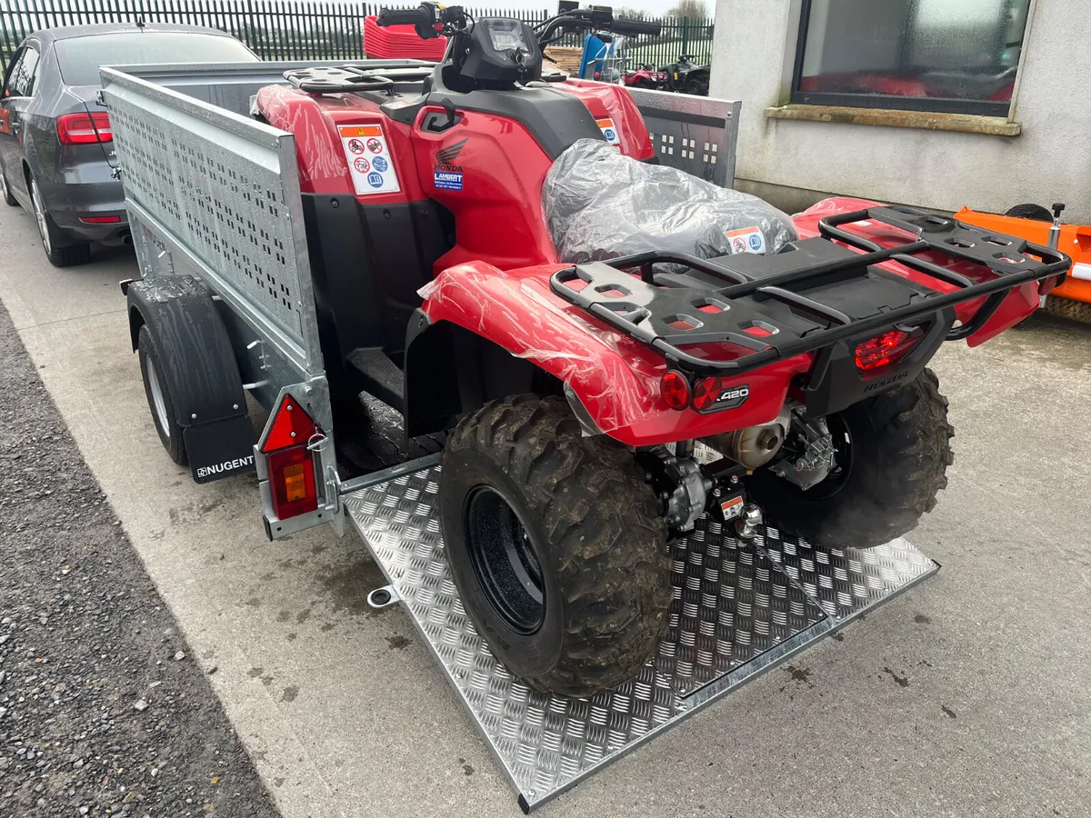 FINANCE DEAL - New Honda 420 + Trailer €62 P/WEEK - Image 2