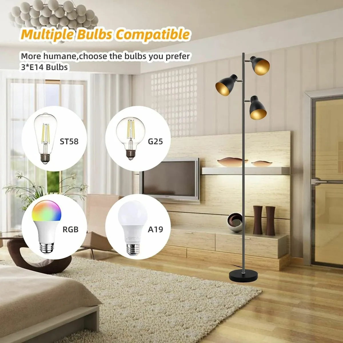 Floor Lamps for Living Room Bedroom Decorations - Image 4