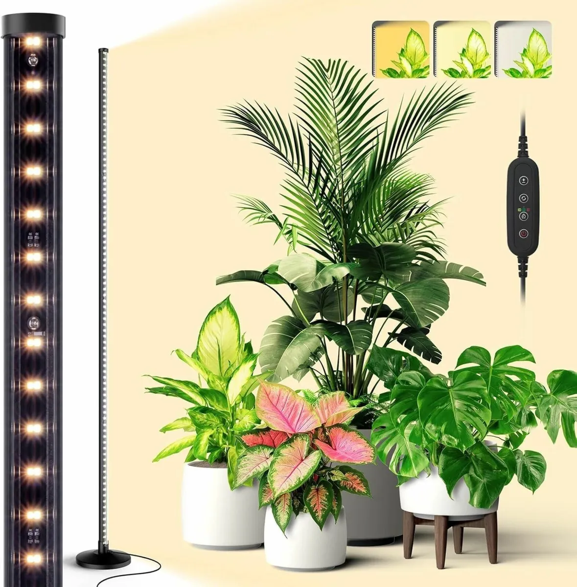 165cm Standing Grow Lights for Indoor Plants 36W - Image 1