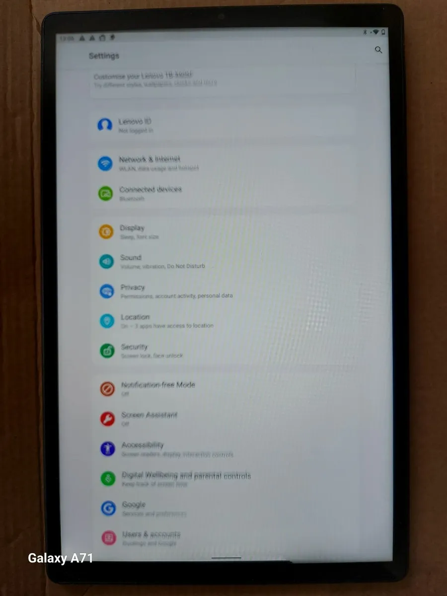 Lenovo TB-X606F 10.1 inch Tablet - Image 1