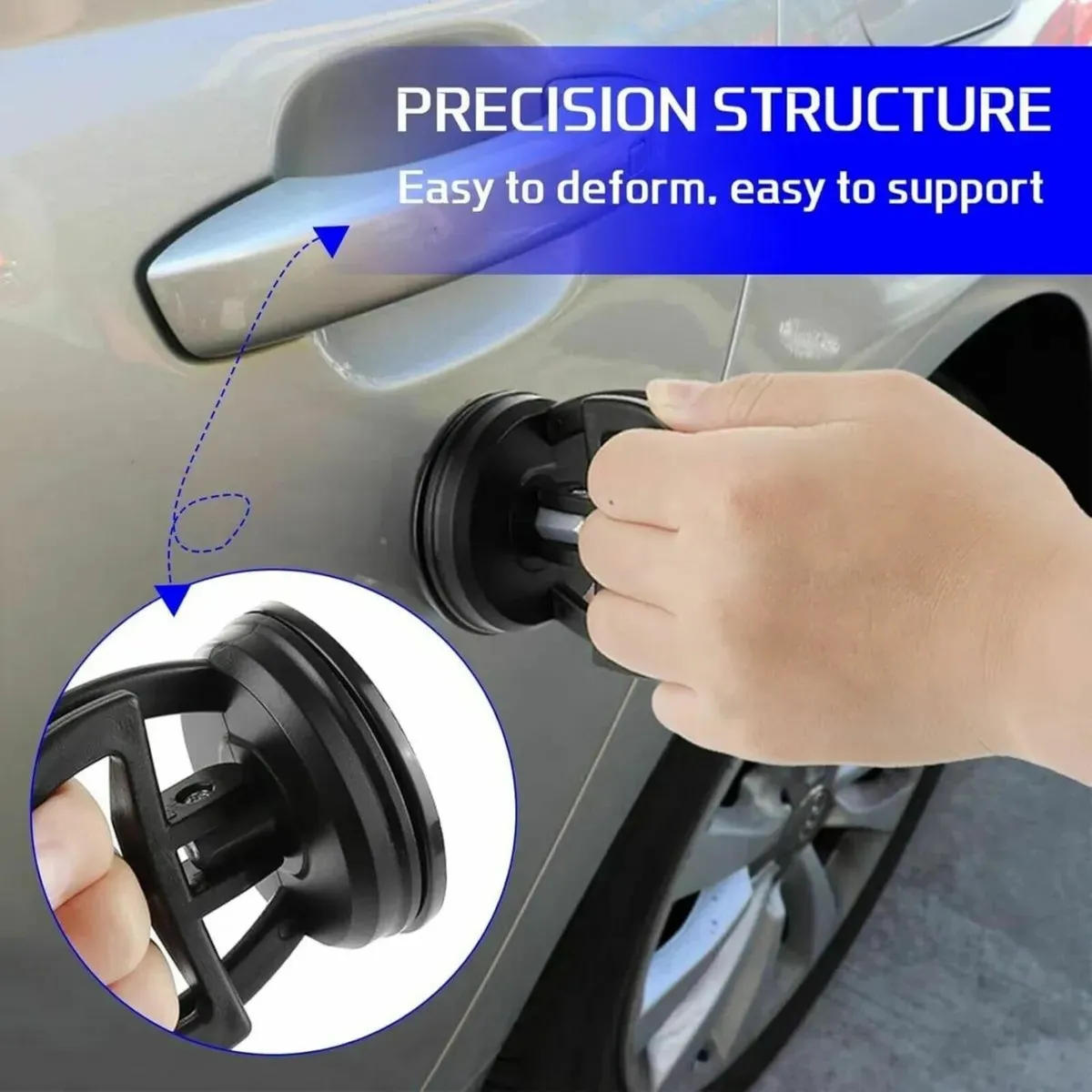 Car Dent Puller Repair Kit with Suction Cups - Image 4