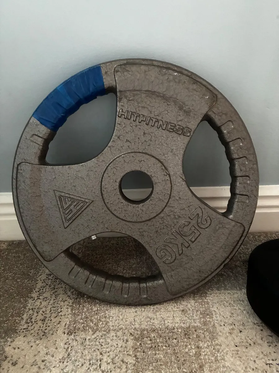 30kg Barbell - 25kg plate - Image 3