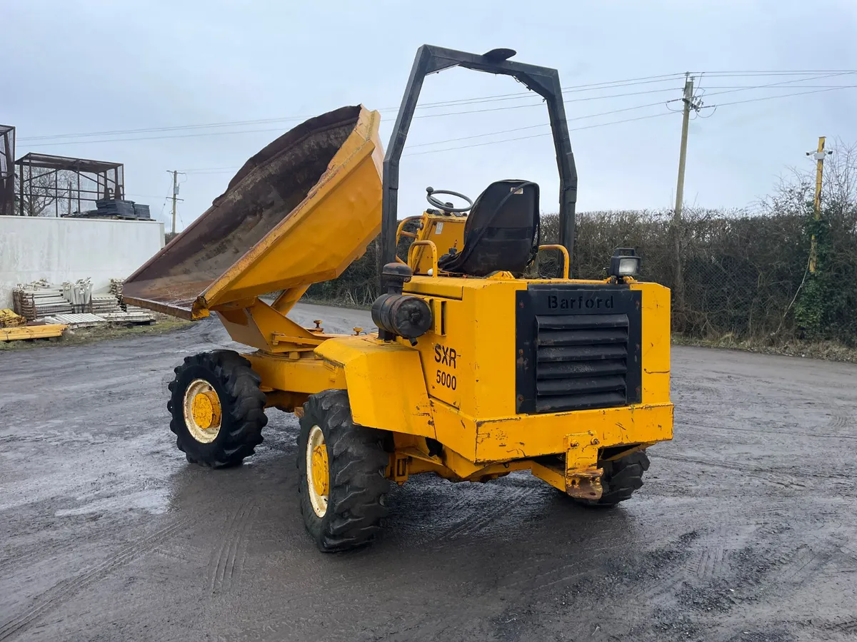 Barford 5 Ton Swivel Dumper - Image 1