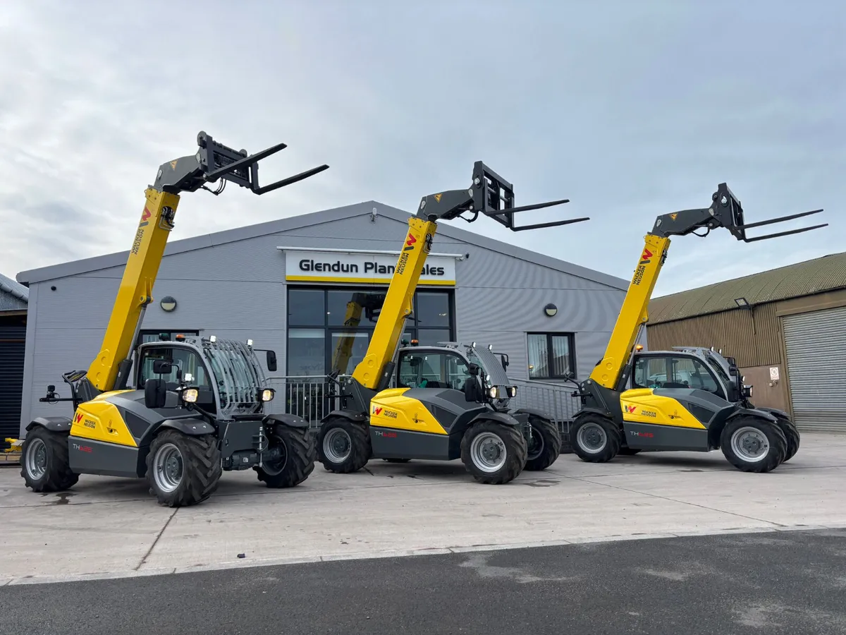 New Wacker Neuson 6m TH625 telehandlers in stock - Image 1