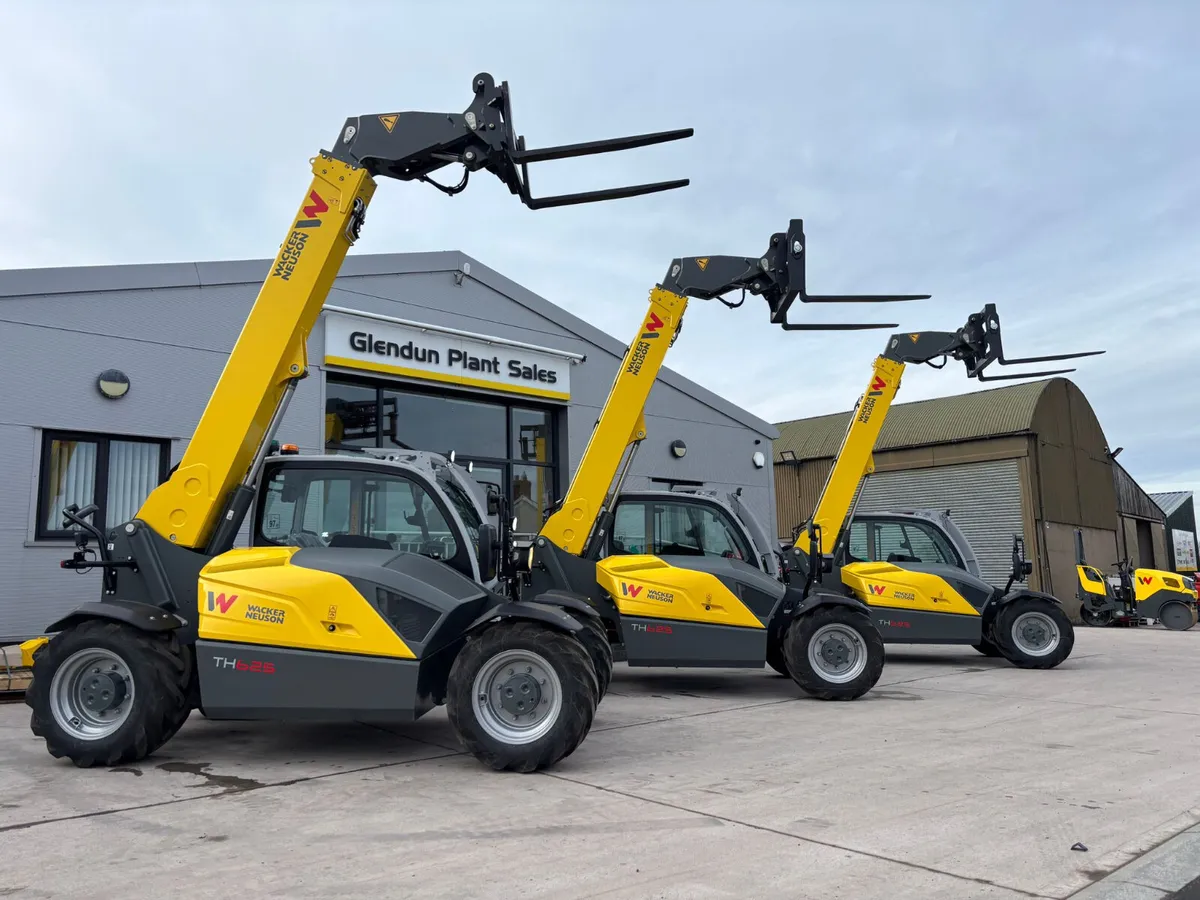 New Wacker Neuson 6m TH625 telehandlers in stock - Image 2