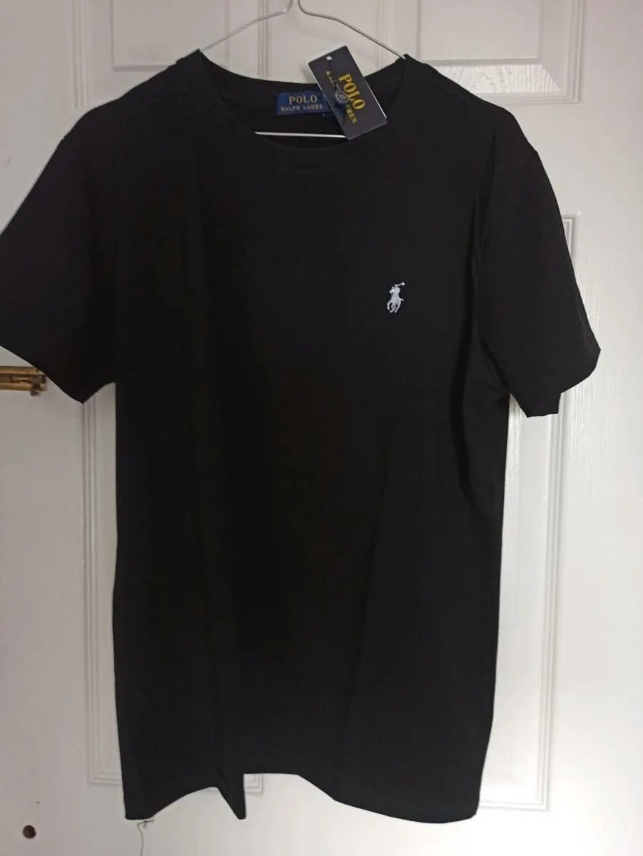 Ralph Lauren Black T-shirt (Large) - Image 3