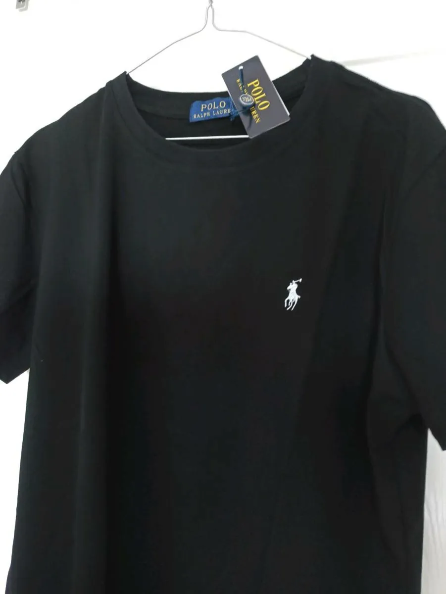 Ralph Lauren Black T-shirt (Large) - Image 4