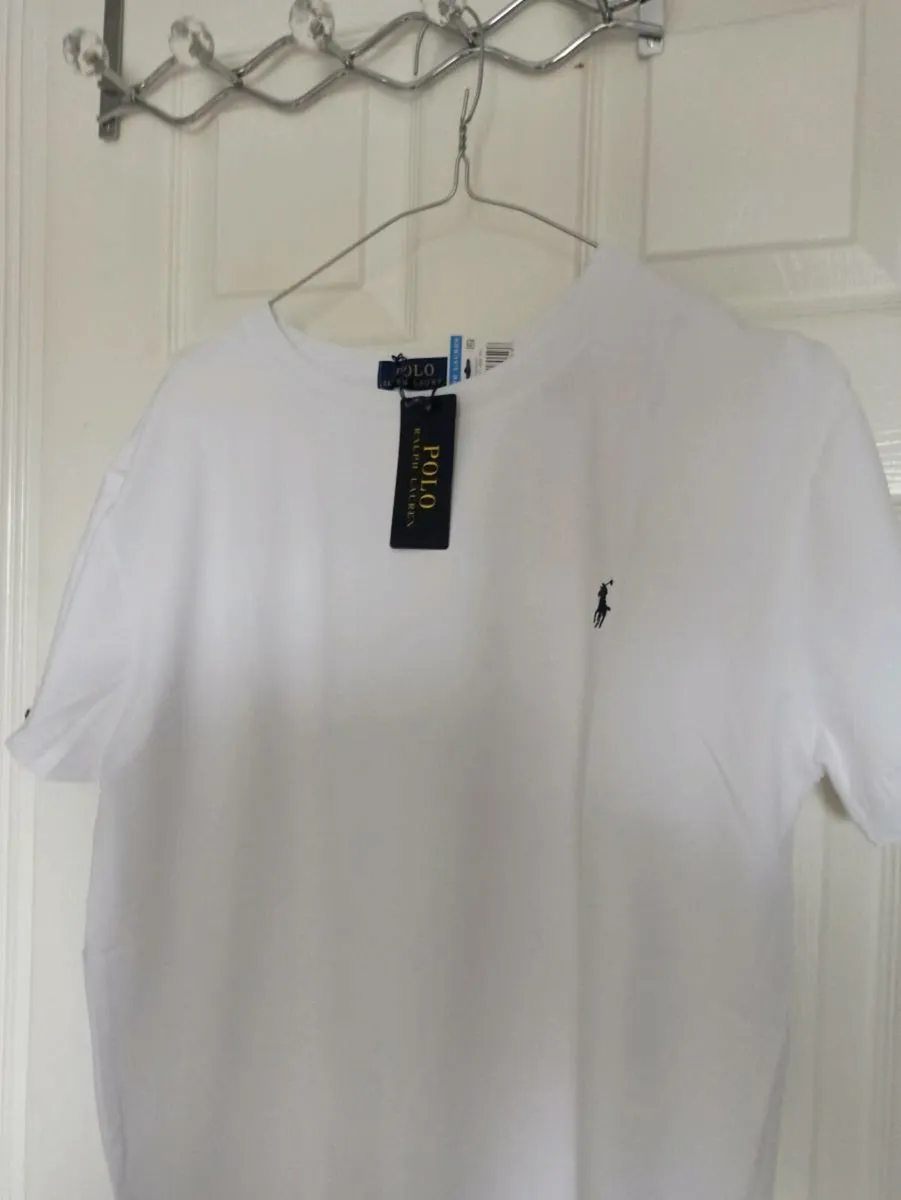 Ralph Lauren White T-shirt (Large) - Image 2
