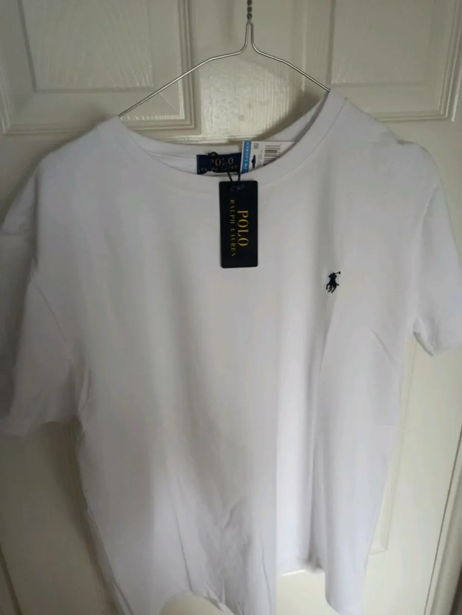 Ralph Lauren White T-shirt (Large) - Image 3