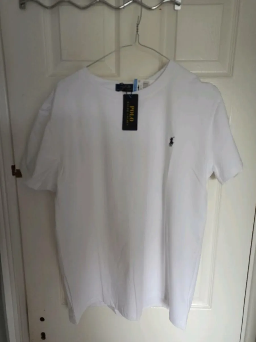 Ralph Lauren White T-shirt (Large) - Image 4