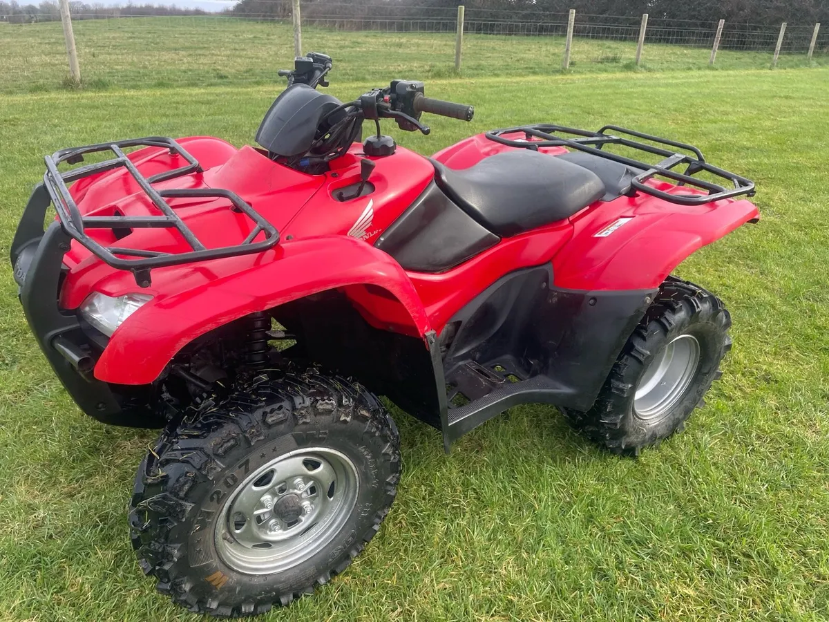 Honda 420cc 2 and 4 wheel drive - Image 1