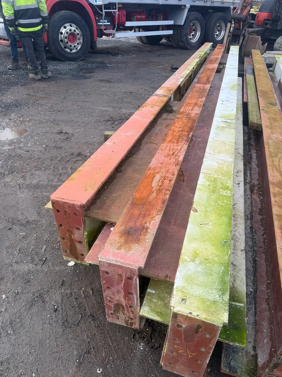Steel Beams 16” x 7” x 22ft 3no Job Lot - Image 2