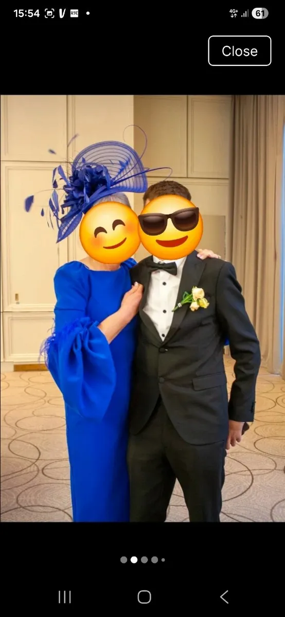 Cobalt blue Snoxell & Gwyther ladies hat - Image 4