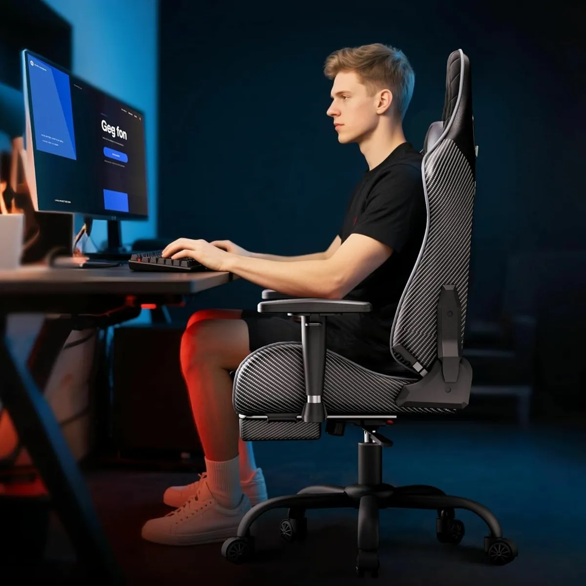 GCPro-10 Gaming Chair 145degrees Reclining Office - Image 2