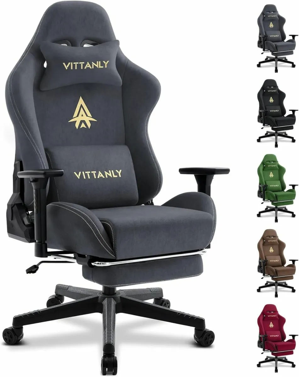 Gaming Chair Ergonomic Computer Chairs with - Image 1