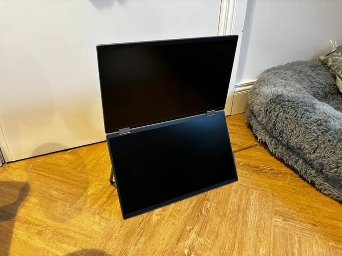 15.6" Dual Screen Portable Monitor - Image 1
