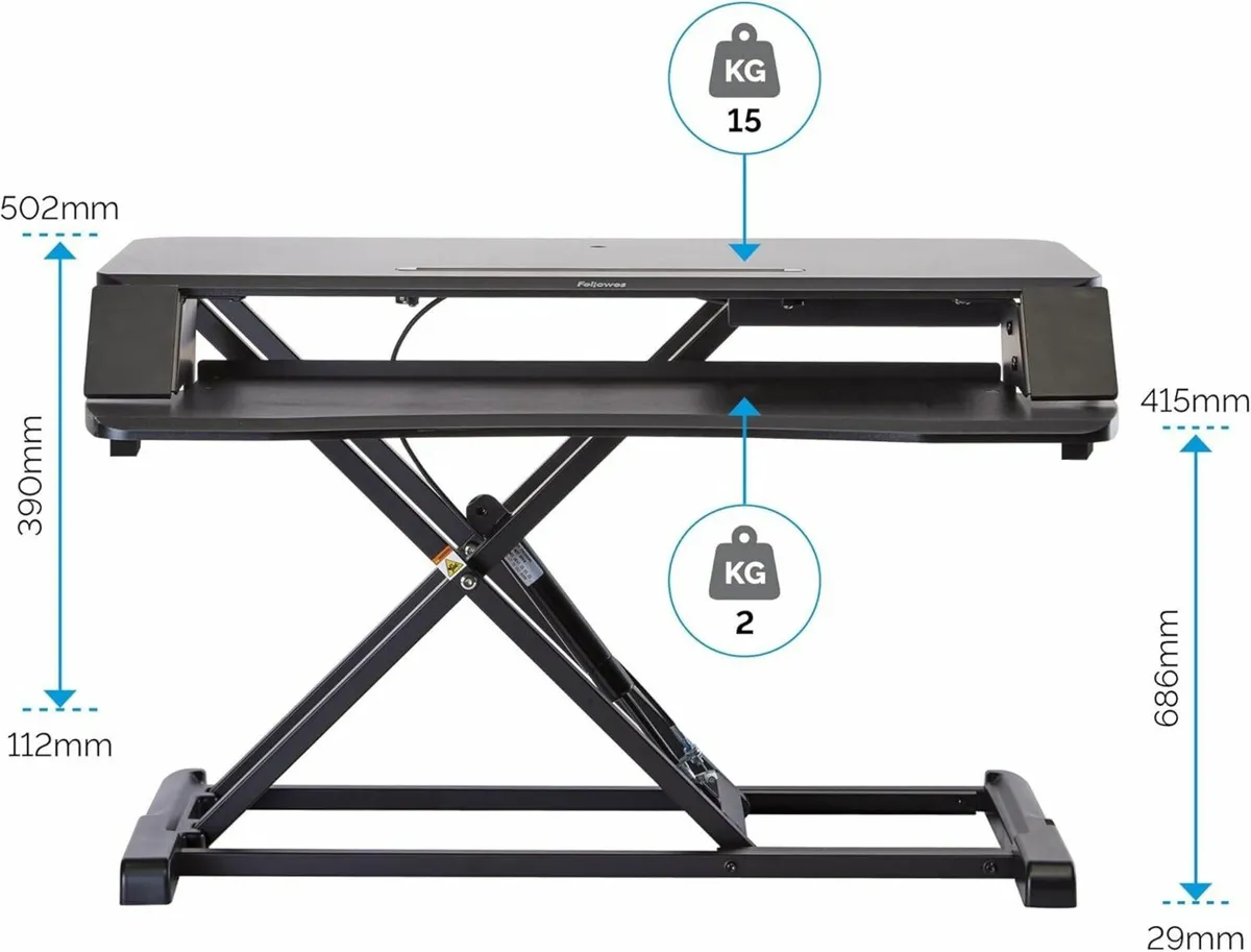 Corsivo Easy To Assemble Height Adjustable - Image 2