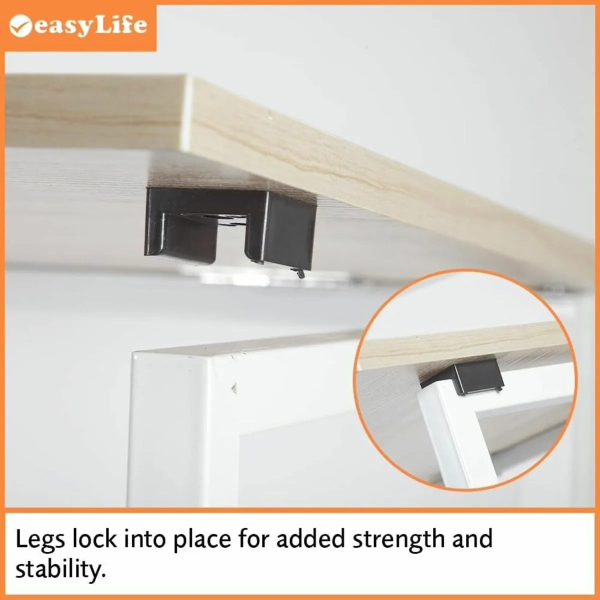 Easylife Folding Desk Table Reading Laptop and - Image 3