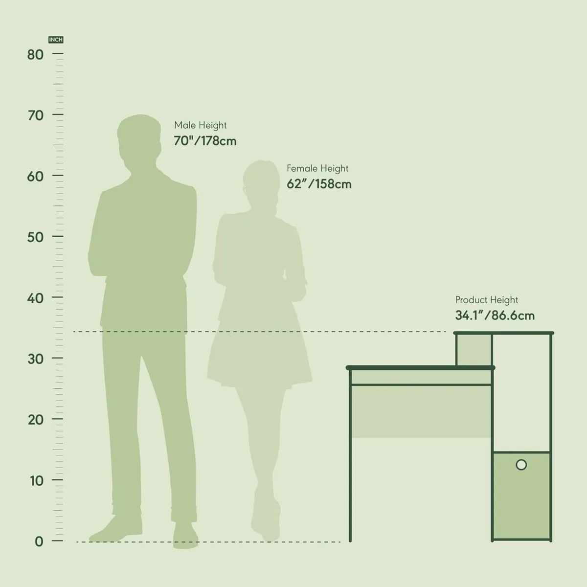 Econ Multipurpose Home Office Computer Writing - Image 3