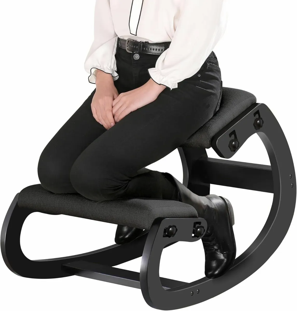 Adjustable Ergonomic Kneeling Chair – Rocking - Image 1