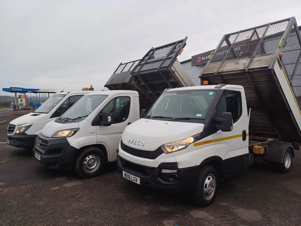 🛞CHOICE OF 3- 3.5 TONNE TIPPERS🔥 - Image 1