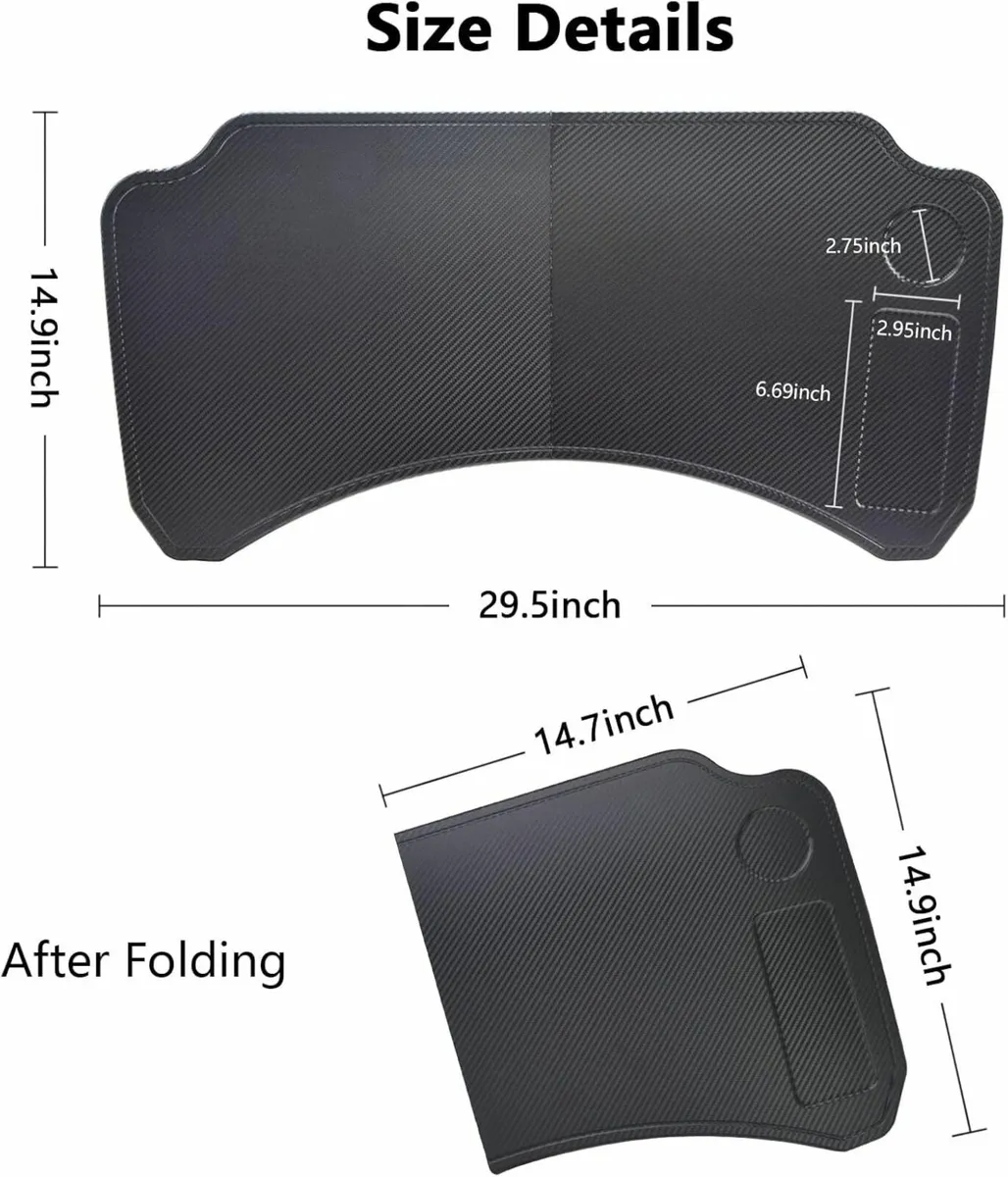 Car Laptop Desk for Tesla Model 3 Y Steering - Image 3