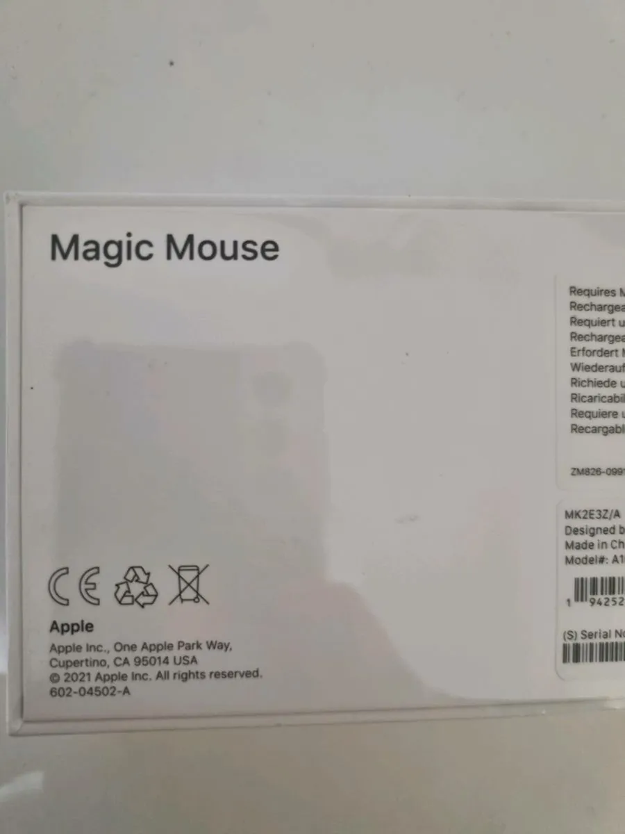 Apple Magic mouse for sale in Co. Dublin for €60 on DoneDeal