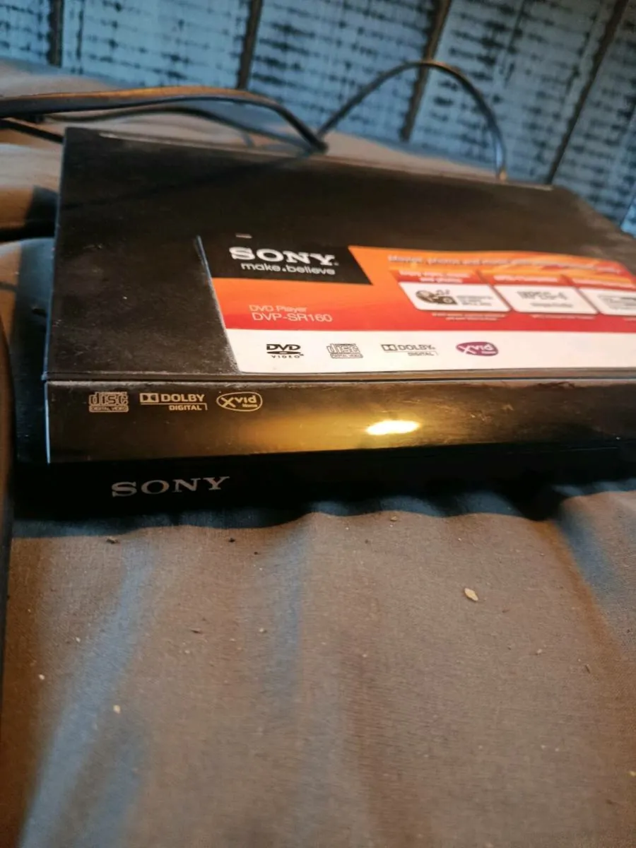 Sony DVD Player with all leads - Image 2
