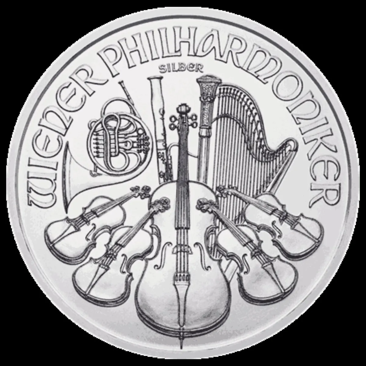 Silver philharmonic coins - Image 2