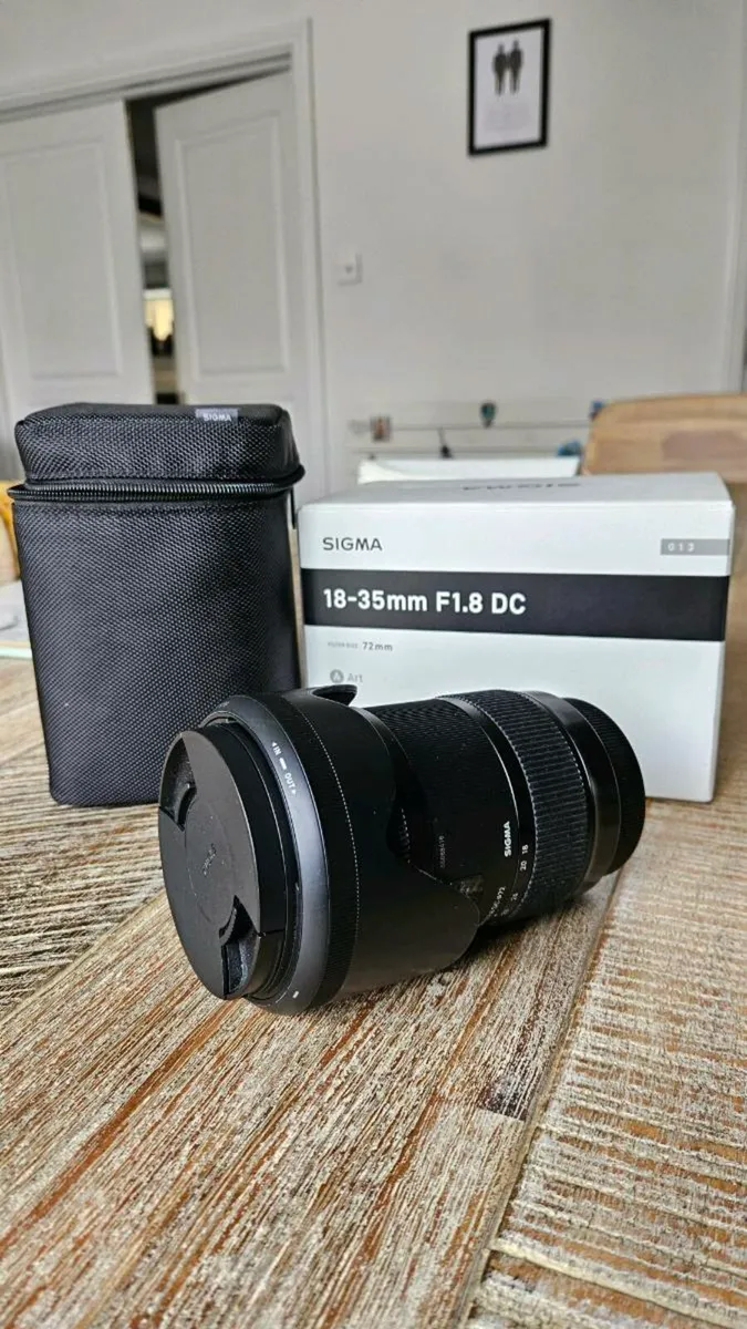 Sigma 18-35mm F/1.8 Dc Hsm Art - Canon Ef - Image 1