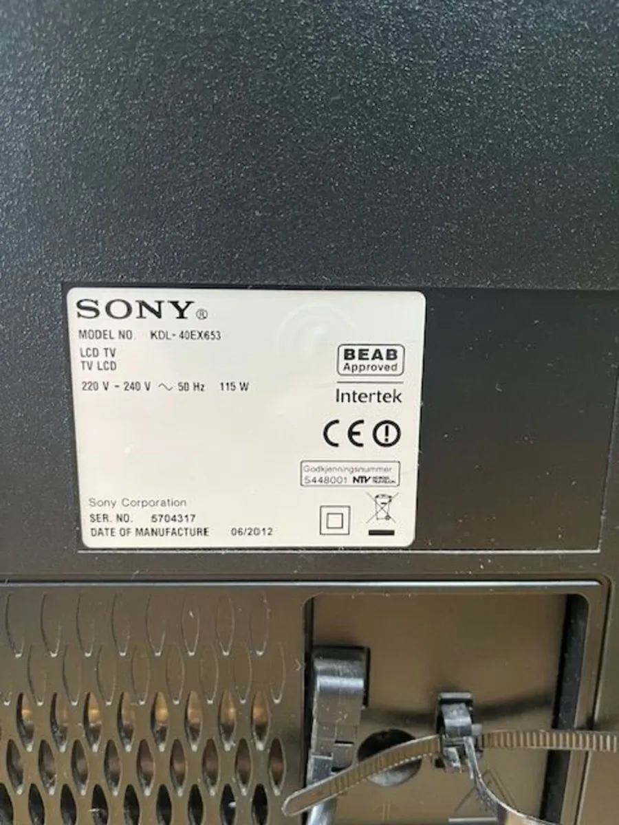 Sony TV 40 inch - Image 3