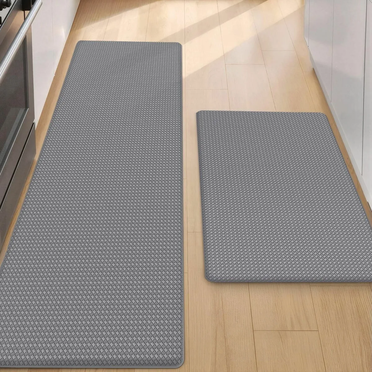Color G 2 Piece Kitchen Mats Set Anti Fatigue - Image 1