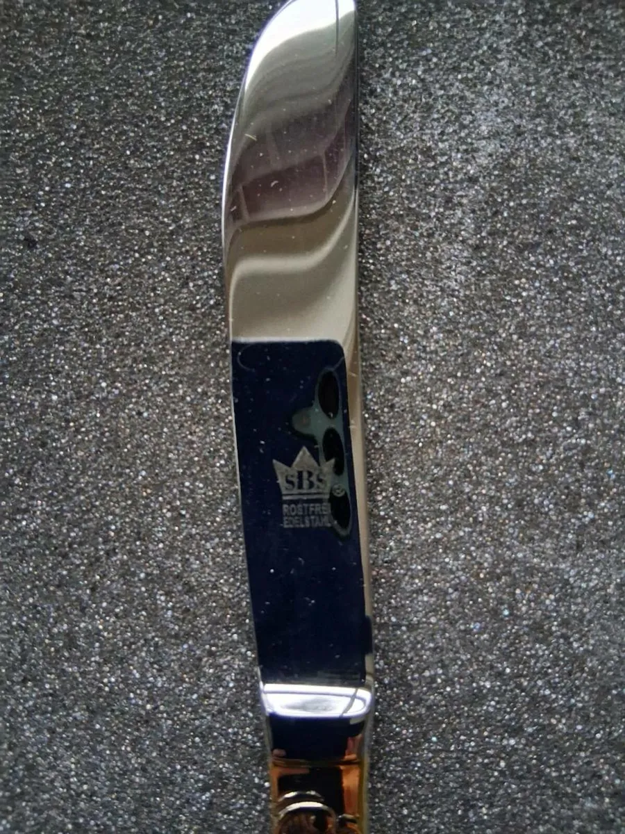 SBS Solingen Gold Plated Cutlery Set - Image 2