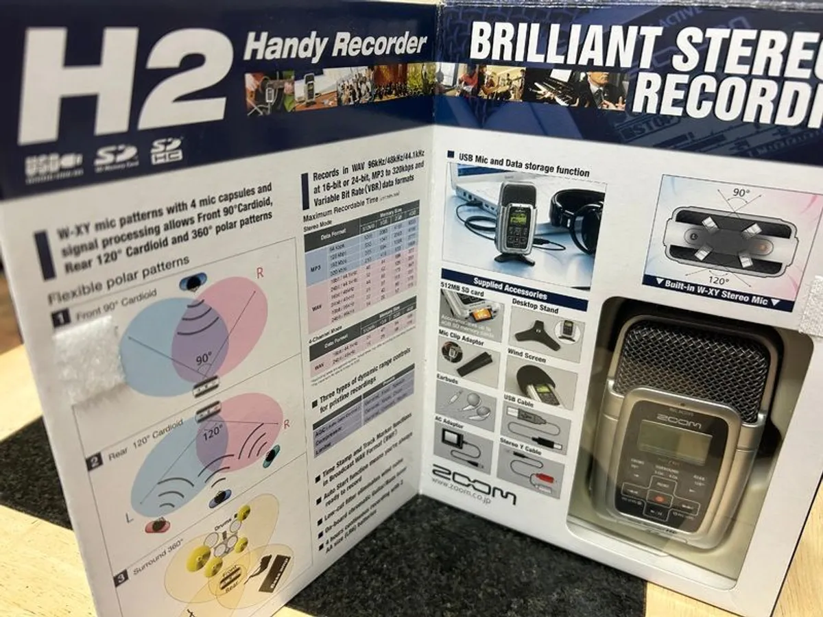 Zoom H2 Handy Recorder 65 now 55 - Image 3